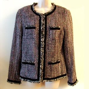 🛑 Tweed Trim Blazer❗️